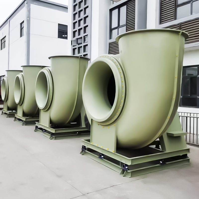 Lucht leanúna frith-chreimeadh brú meánach agus íseal FRP