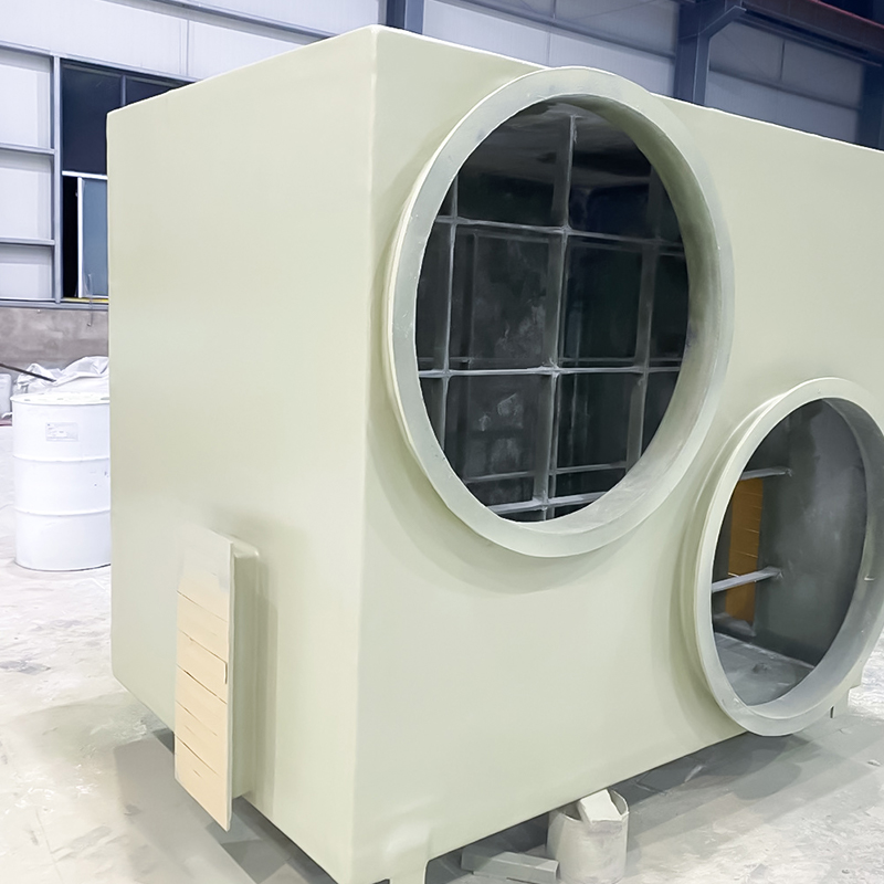 Bosca asaithe carbóin gníomhachtaithe fiberglass