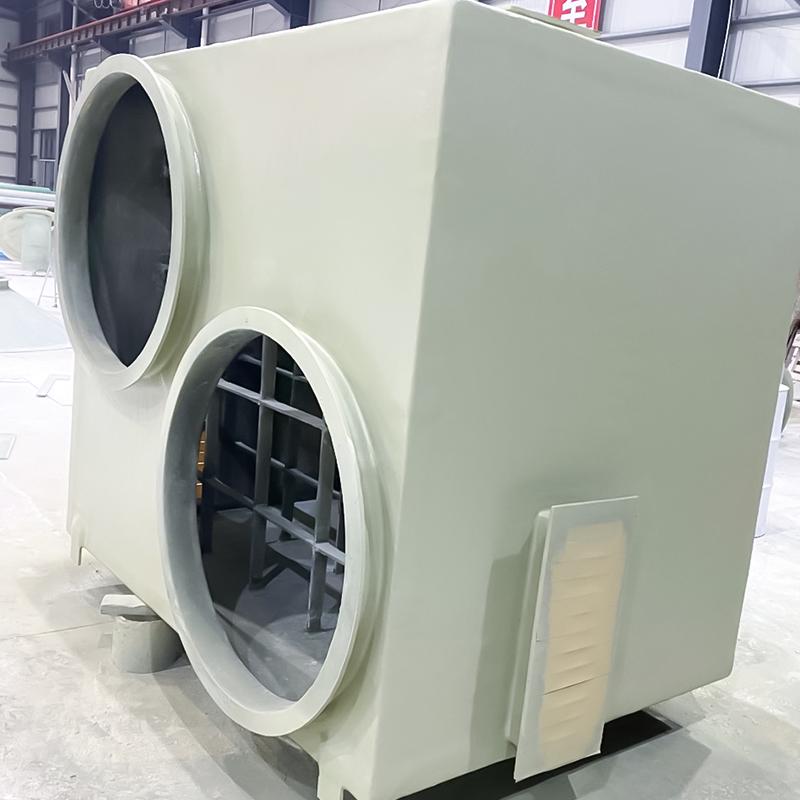 Bosca asaithe carbóin gníomhachtaithe fiberglass