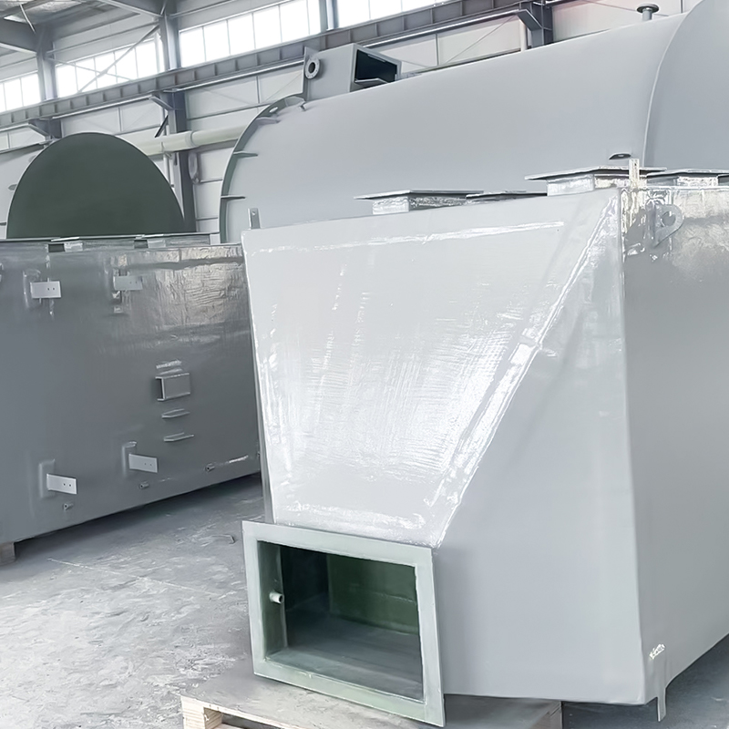 Bosca asaithe carbóin gníomhachtaithe fiberglass