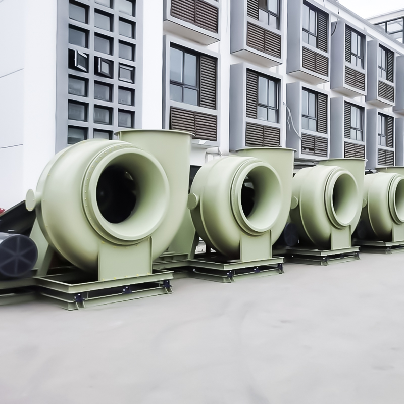 Lucht leanúna frith-chreimeadh brú meánach agus íseal FRP